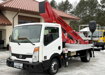 Nissan Cabstar Podnośnik Koszowy 20m GSR E200 TE4 Zwyżka Palfinger Ruthman…