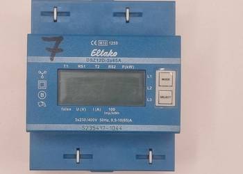 Licznik energii Eltako DSZ12D‑3x65A, 3‑fazowy, używany