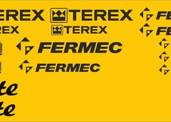 Naklejki Terex farmec 960 elite super mocne