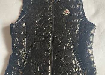 Czarny bezrękawnik Moncler L/XL