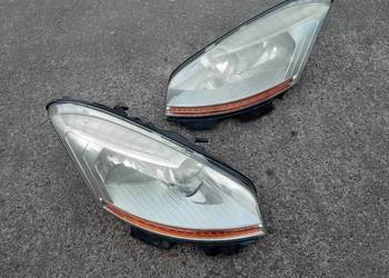 Citroën C4 Picasso reflektory, lampy przednie.