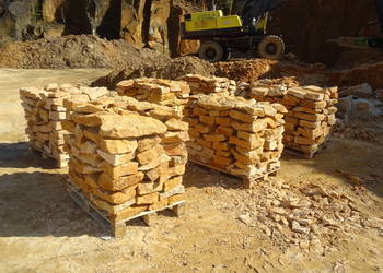 Kamień naturalny ogrodowy na skarpy mury ogrodzenia polski producent łupek