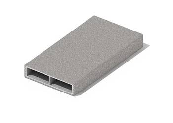Deska ogrodzeniowa 80x20mm - wzmocniona aluminium!!