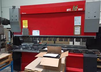 Pilnie sprzedam prasę krawędziową Amada HFE 100 - 3 M2 8 osiową mało godzin