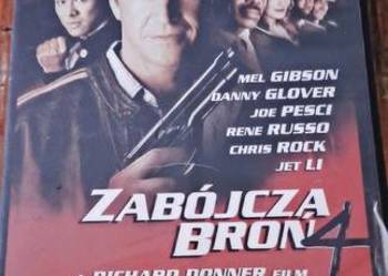 Oryginalna kaseta video VHS, film Zabójcza broń 4 Lethal Weapon 4