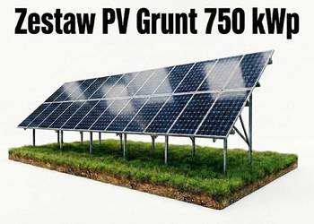 Zestaw PV Grunt 750 kWp (panele PV)