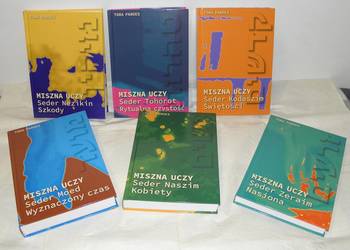 NOWY komplet Miszna uczy Zeraim Moed Naszim Nezikin Kodaszim Tohorot