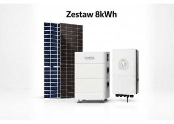 Zestaw budżetowy 8kWh HV (panele, inwerter, 3 fazy, magazyn 7 kWh)