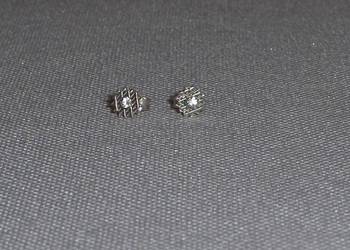 W.Kruk Srebrne kolczyki dziecięce Kwiatki W.Kruk Srebrne kolczyki dziecięce Kwiatki