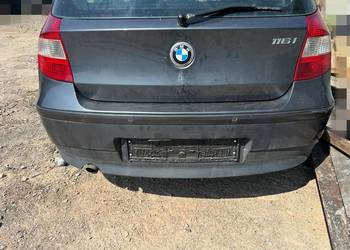 Zderzak tylny PDC Bmw E87 seria 1 sparkling graphite metallic