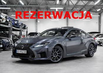 Lexus RC-F 5.0 V8 477 KM. Krajowy. Gwarancja 04.2027.