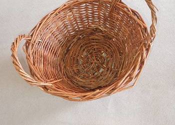 koszyczek koszyk mały wiklinowy 18/12x9 cm w kolorze brązowym