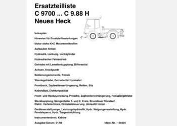 Holder A20, A21S, C20, C9700, C9.88, A5.58 katalog części