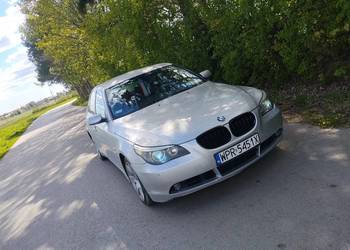 BMW E60 3.0D  2003 rok ,skóry xsenon
