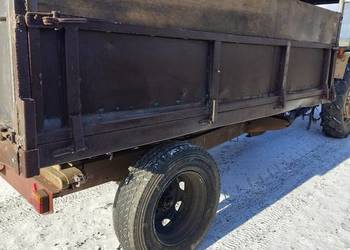 Przyczepa jedno osiową wywrotka