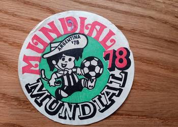 Coś dla kolekcjonerów oryginalna naklejka Mundial 1978r