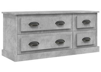 Szafka pod TV szarość betonu 100x355x45 cm WM-816452