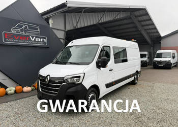 Renault Master max L3H2 7 osobowy brygadówka lift doka pełna opcja 150KM!!