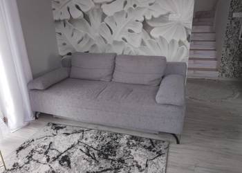 Sofa szara z funkcją spania