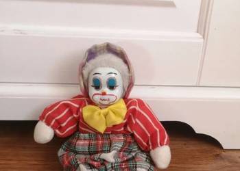 Klaun porcelanowy vintage, kolekcjonerski - 21cm VINTED/OLX