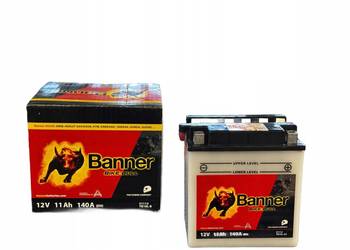 Akumulator BANNER 12V 11Ah 140A P+ 51112