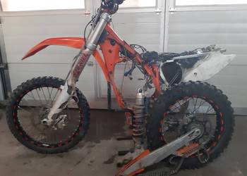 ktm exc 250 uszkodzony części