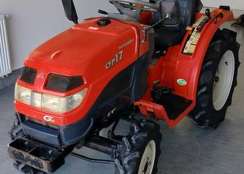 Traktorek Mitsubishi GF17 glebogryzarka