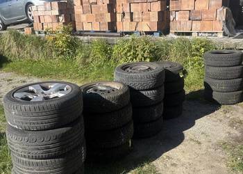komplet opon z felgami ford transit zima