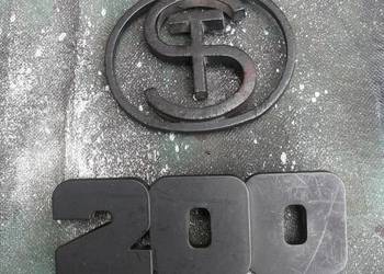 Emblemat Znaczek Logo Napis Star 200