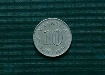MALEZJA - 10 senów, 1976r.