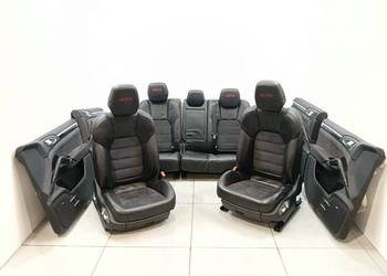 FOTELE KANAPA GRZANE ELEKTRYCZNE BOCZKI KPL GTS 7P Porsche Cayenne II