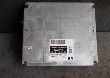 TOYOTA AVENSIS T25 2.0 D4D sterownik komputer silnika MB175800-6326