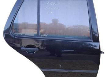 Drzwi prawe tylne metalowe Volkswagen Golf 4 kolor czarny L041 używane
