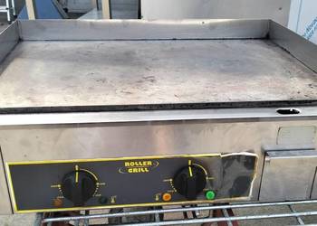 Płyta grillowa gładka ze stali nierdzewnej elektryczna Roller Grill