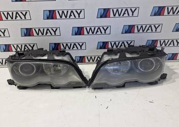  BMW E46 COUPE CABRIO LAMPY PRZEDNIE PRZEDLIFT XENON KOMPLET EUROPA
