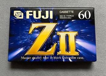 Kaseta magnetofonowa Fuji Z II DS 60 E Chrome NOS Vintage Japan