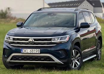 VW Atlas 2022r, 3.6 benzyna 4x4 nie Touareg Audi Q7 O8 BMW X5 X7 GLE GLS