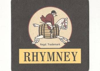 Rhymney  - podstawka do piwa.Nr. 1.