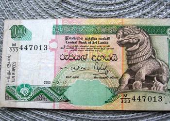 Sri Lanka 10 Rupi 2001r
