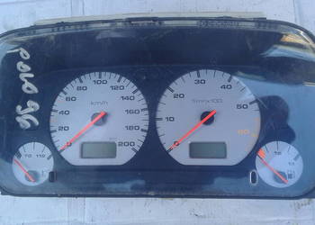 Polo licznik białe zegary