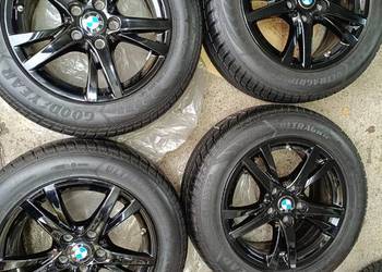 Komplet kół felg aluminiowych BMW opony 205 60 16 Komplet kół felg aluminiowych BMW opony 205 60 16