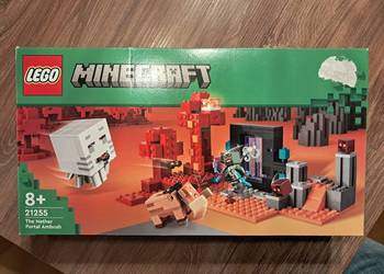 klocki lego nr 21255 z serii minecraft kompletne raz ułożone stan bdb