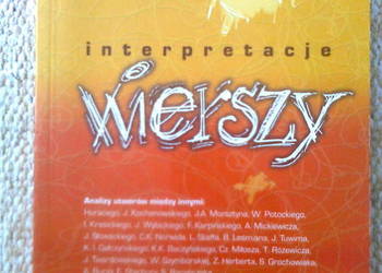 Jacek Poznański- Interpretacje wierszy. Gimnazjum