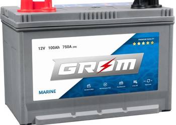 Akumulator 100Ah 750A  GROM MARINE M31-DC