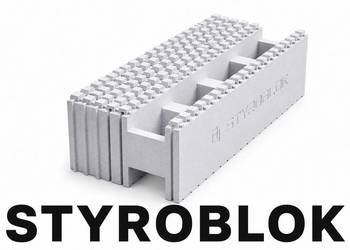 Bloczki styropianowe Styroblok TOP Eps-120 do budowy domu pasywnego 100x45