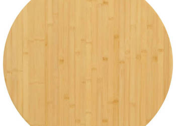 Blat do stołu Ø70x15 cm bambusowy WM-352675