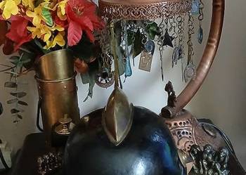 Zabytkowy hełm strażacki