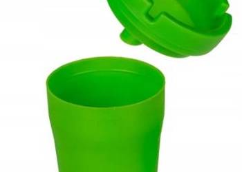 Popielniczka w Kształcie Kubka Zamykana z Uchwytami na Papierosy