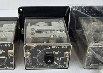 3x RTs-61 MERA REFA przekaźnik czasowy ASEA RHGA