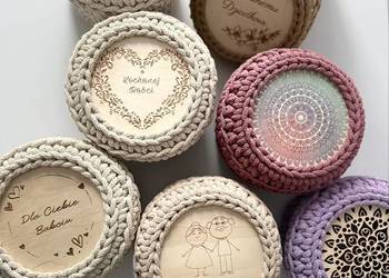 Koszyczek szkatułka pudełko z pokrywką